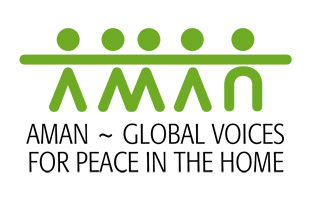 Logo Design for Aman - Global Voices for Peace in The Home